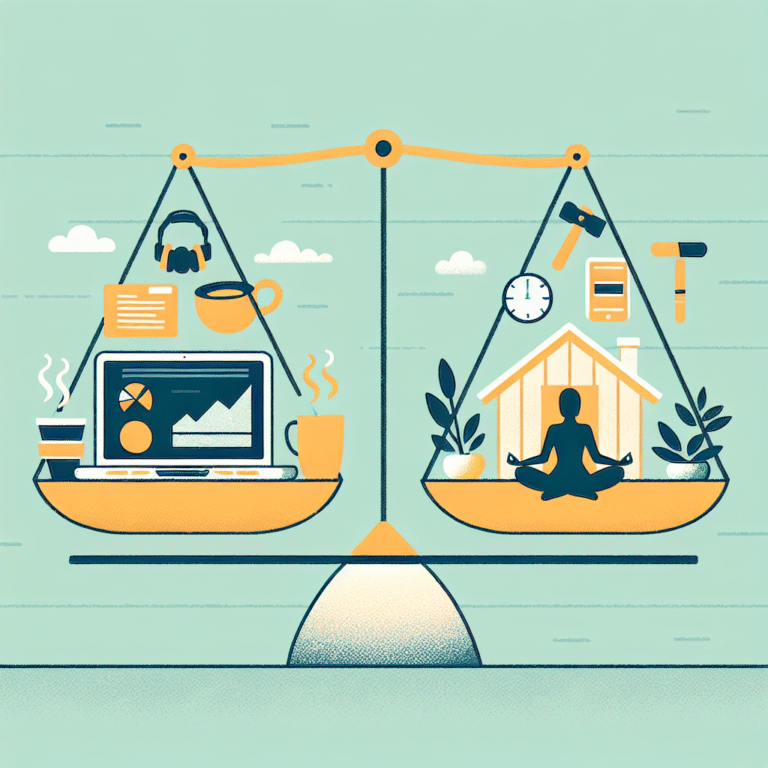 tips for balancing work and personal life remotely