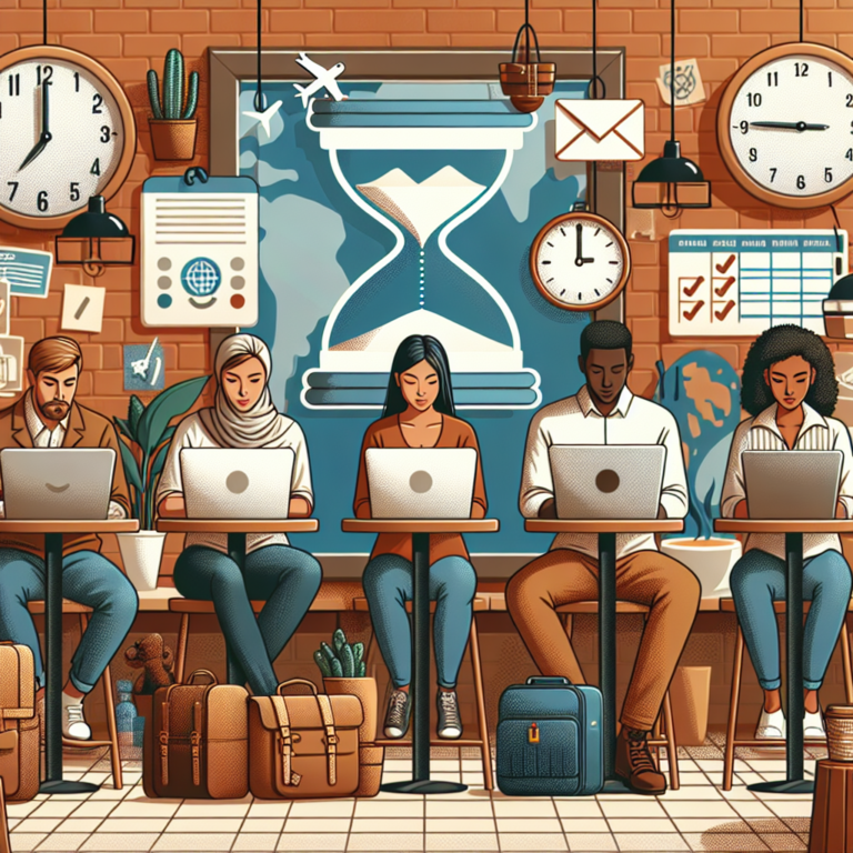 tips for digital nomads to stay productive